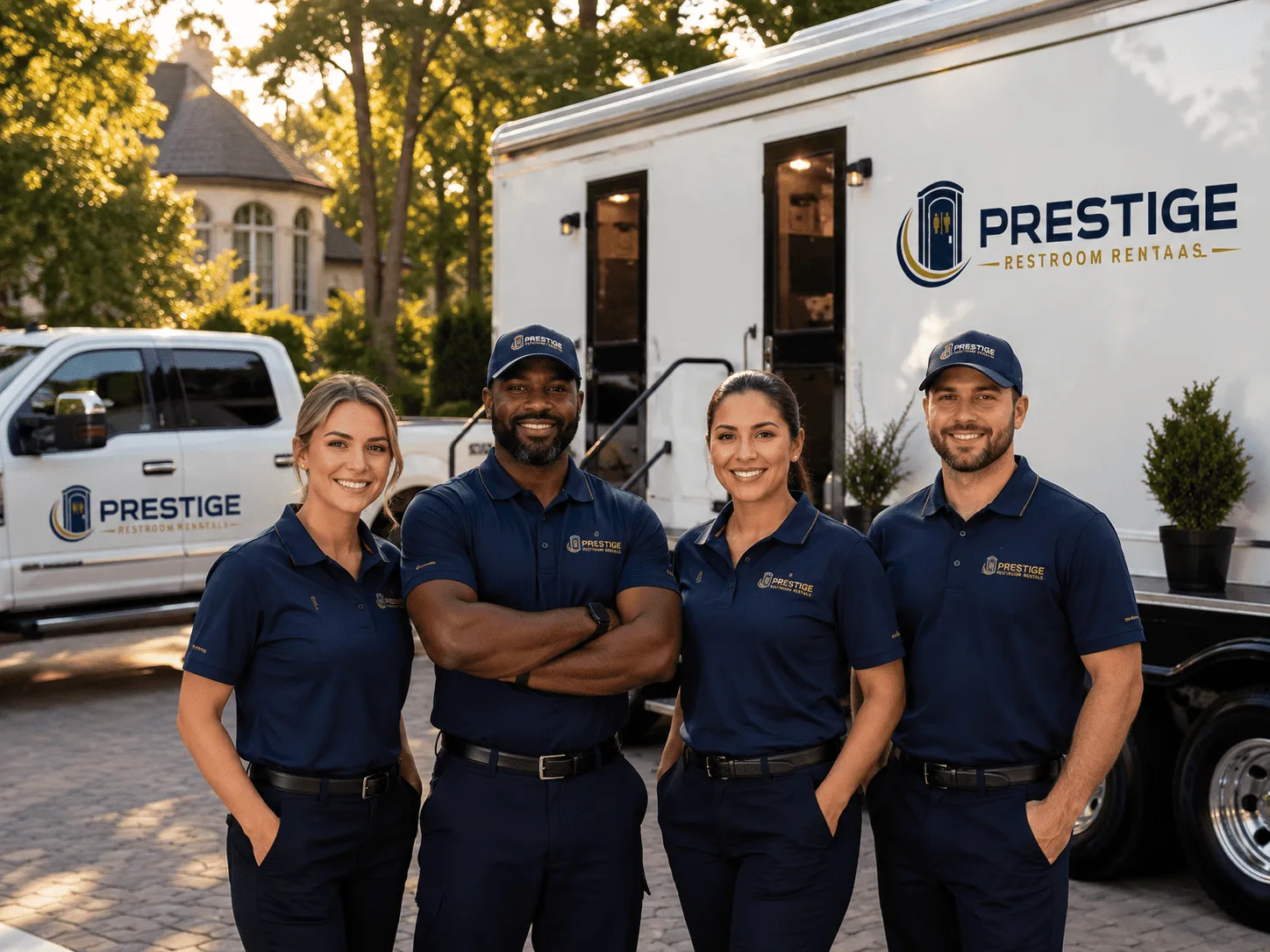 Trusted Luxury Portable Restrooms company in Fultonham, OH
